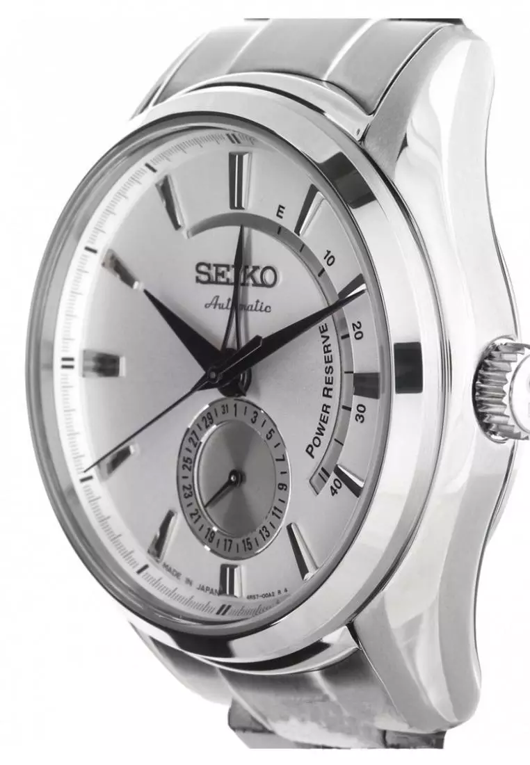 Jam Tangan Pria Seiko JDM Original Garansi Resmi Strap Stainless Steel Silver SSA303J1 SSA303 silver