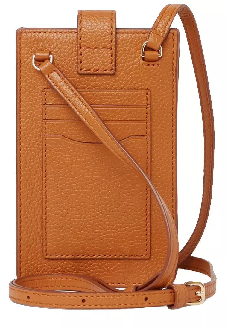 MARC JACOBS selling PHONE CROSSBODY LEATHER COASTAL S107L01SP21 BEECH