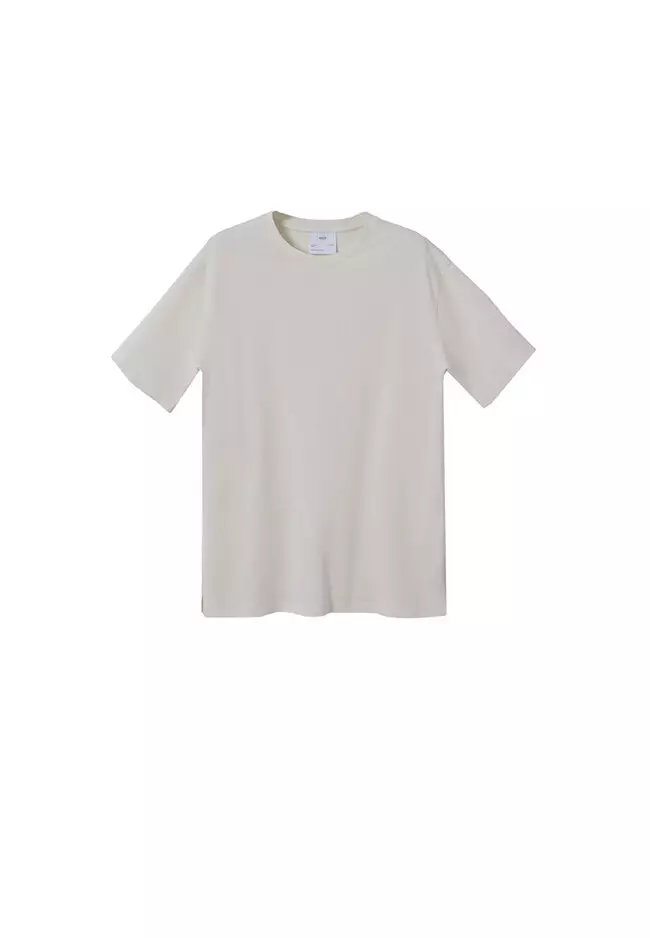 Cotton Linen-Blend T-Shirt