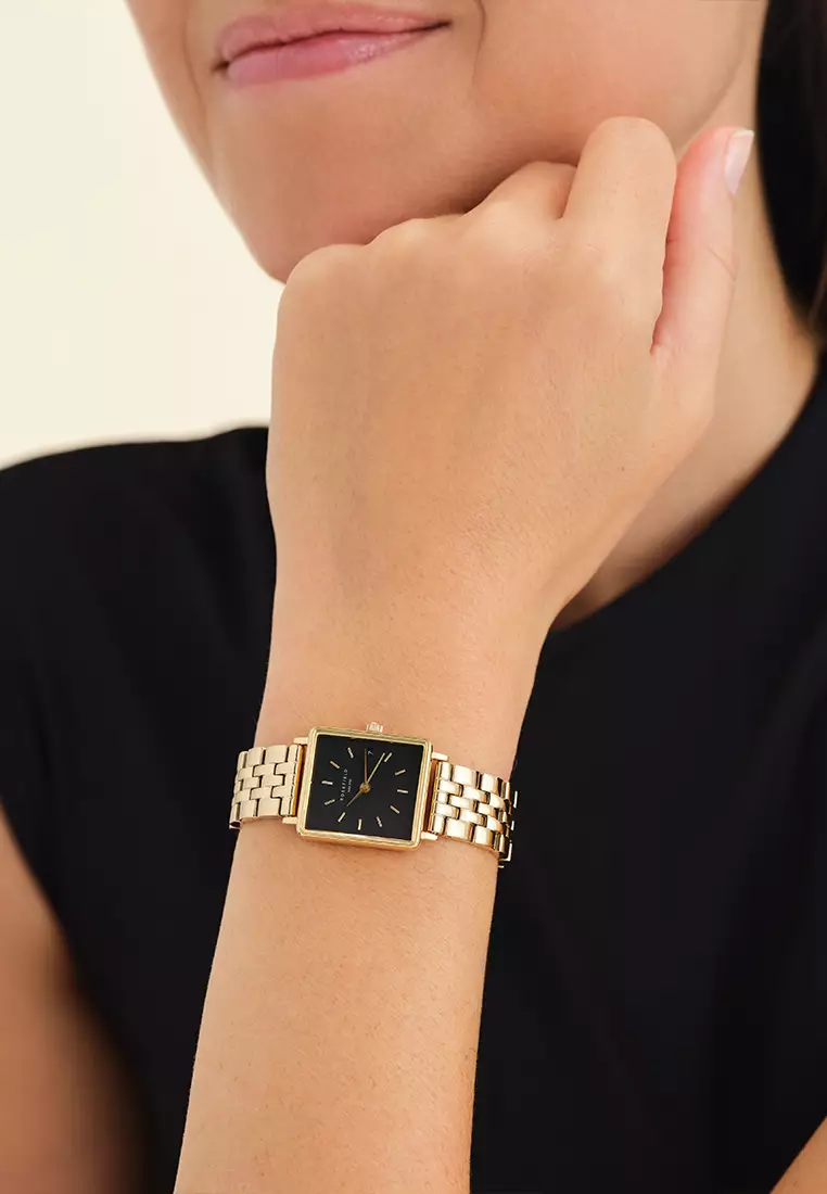 The boxy black gold outlet