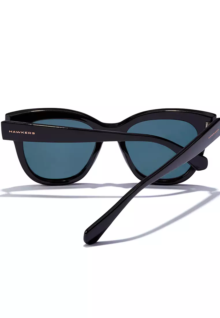 HAWKERS Audrey Neuve Polarized Black Pink Sunglasses For Men And Women, Unisex. Official Product Designed In Spain
