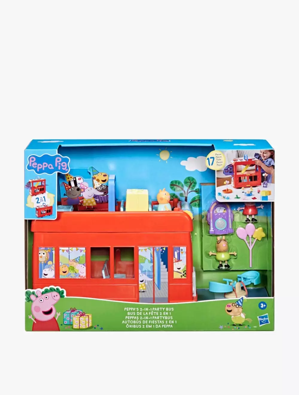 Peppa Pig Peppa’s 2-in-1 Party Bus - PCEF8881