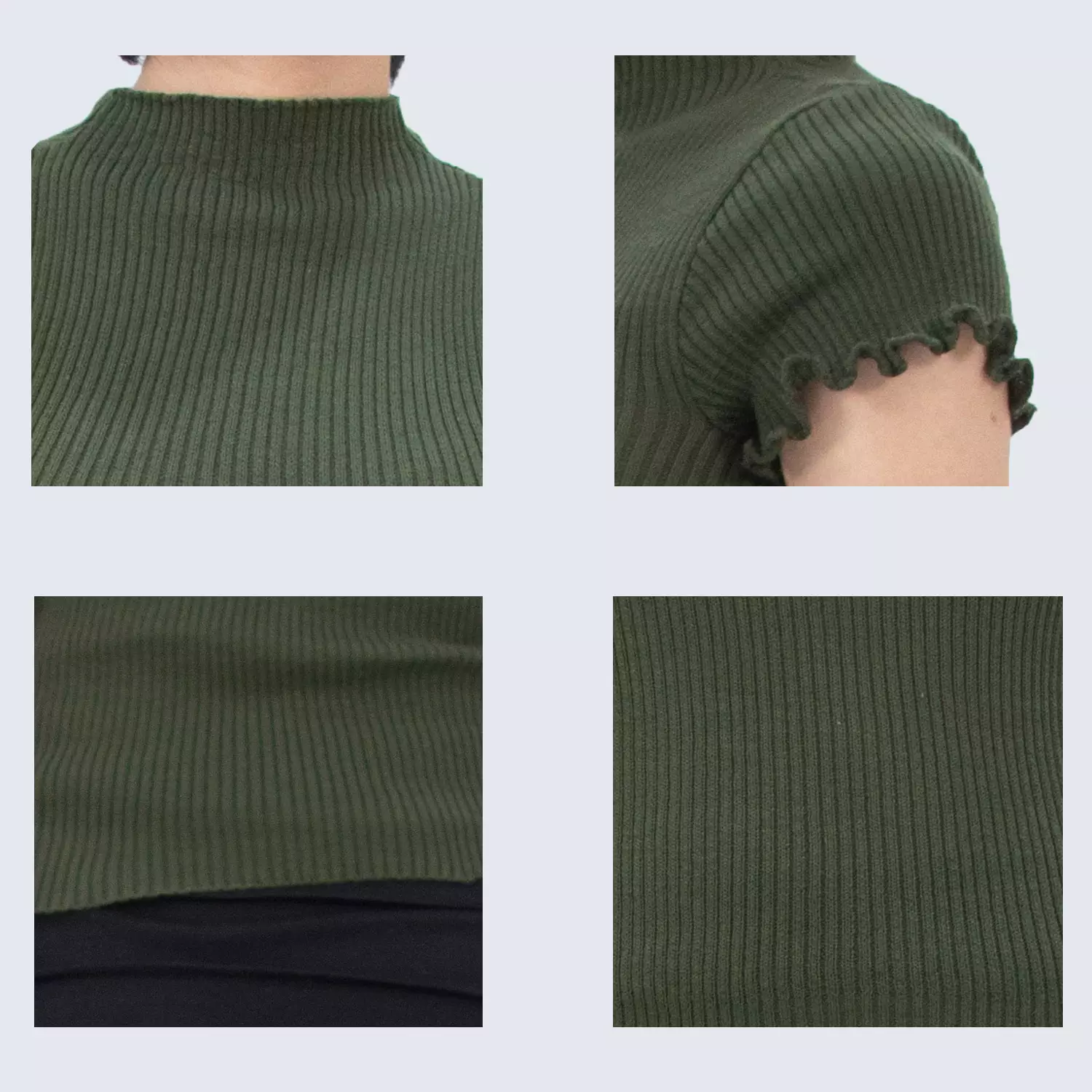 Ellen Outer Atasan Baju Rajut Wanita Gaya Fashion Korea Terbaru