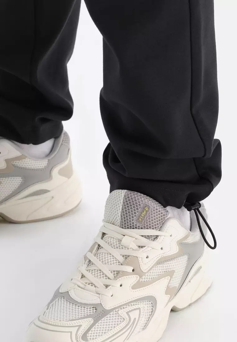 Black Trousers, Jogger, Rib, Activewear for Men