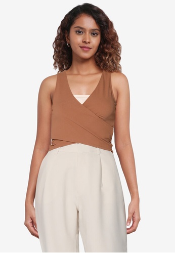 Abercrombie u0026 Fitch Bare Seamless Rib Wrap Tank Top 2023 | Buy Abercrombie  u0026 Fitch Online | ZALORA Hong Kong