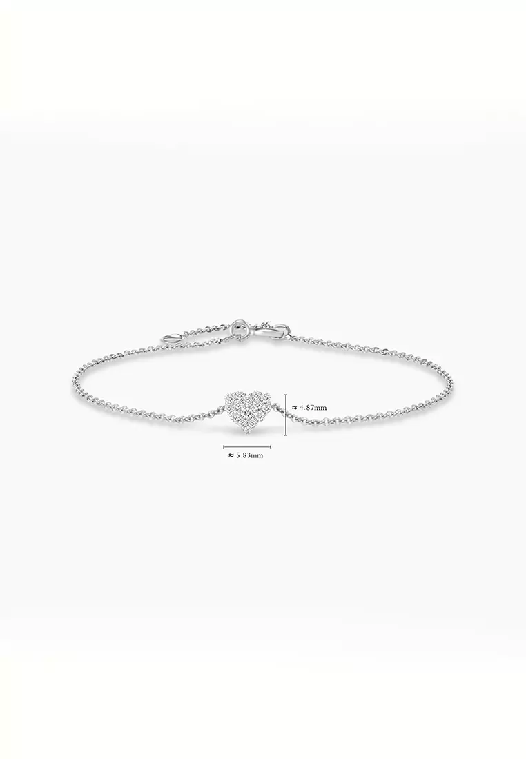 Buy Love Co. Love Co. LVC Charmes Heart Assorted Diamond
