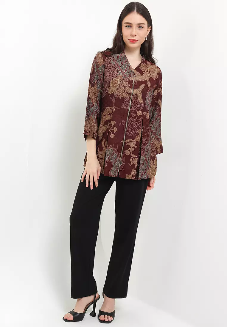 Blouse Batik Parang Kembang