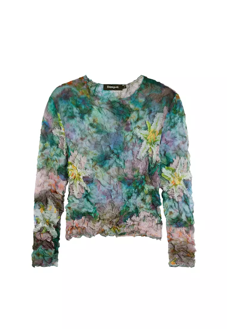 Garden texture blouse