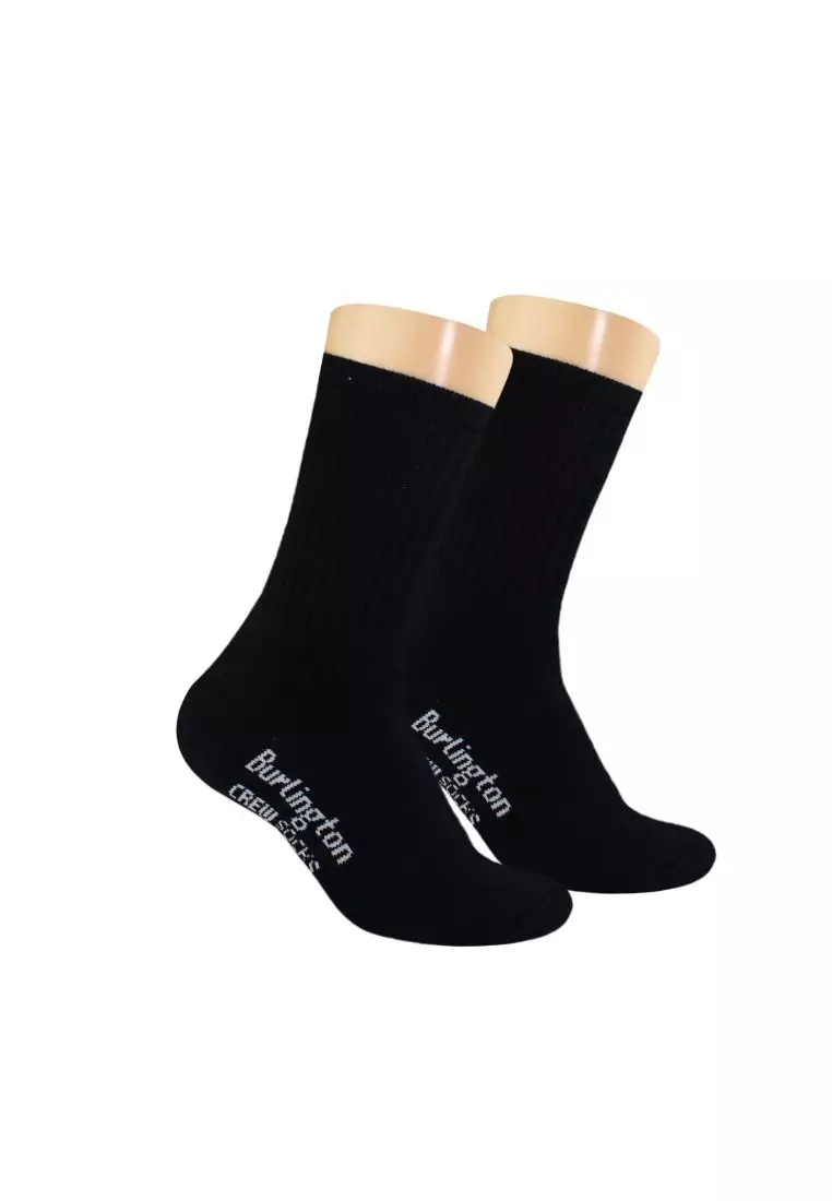 Burlington Ladies' Cotton Thick Sports Crew Socks 3 pairs in a pack BLS-223