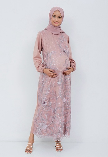 Chantilly pink Chantilly Gamis 2in1 Maternity/Nursing 53079 PK DC34EAA48ECD7AGS_1