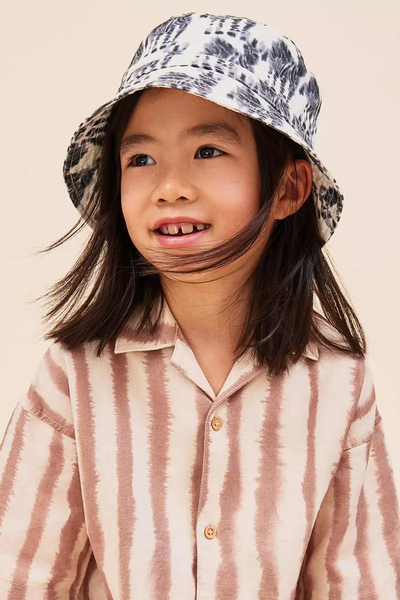 Buy H M Printed twill bucket hat 2024 Online ZALORA Philippines