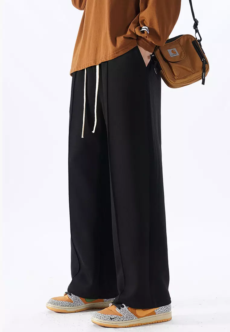 Pleated Straight Casual Pants AC-X115