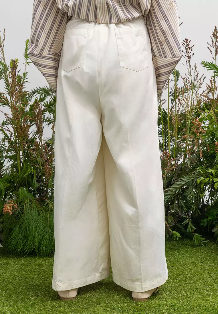 Kami Auria Loose Pants Ivory