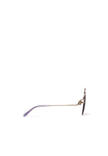 Jill Stuart Jill Stuart Alexia Js C03 59 Rounded Metal Sunglasses 21 Buy Jill Stuart Online Zalora Hong Kong
