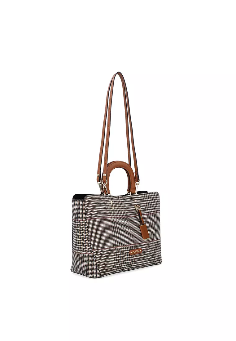 Brown Ever Chic 2-in-1 Top Handle Tote