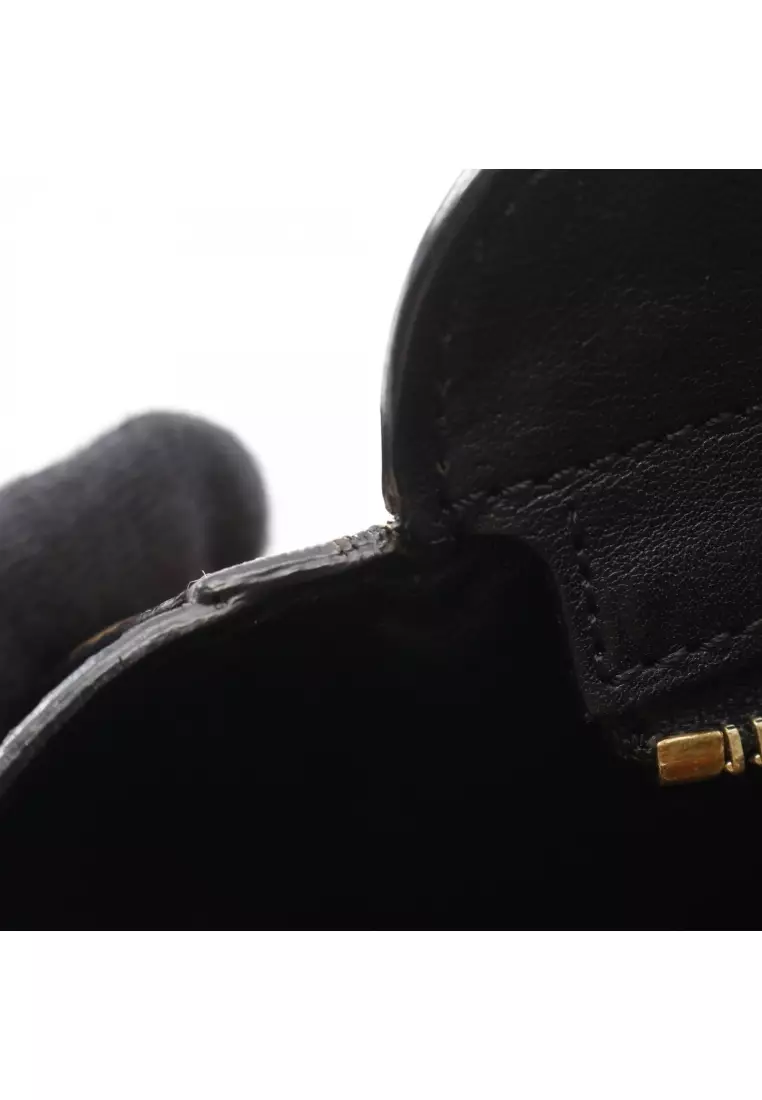 Pre-Loved Chloé ALICE Alice Handbag leather beige black 2WAY