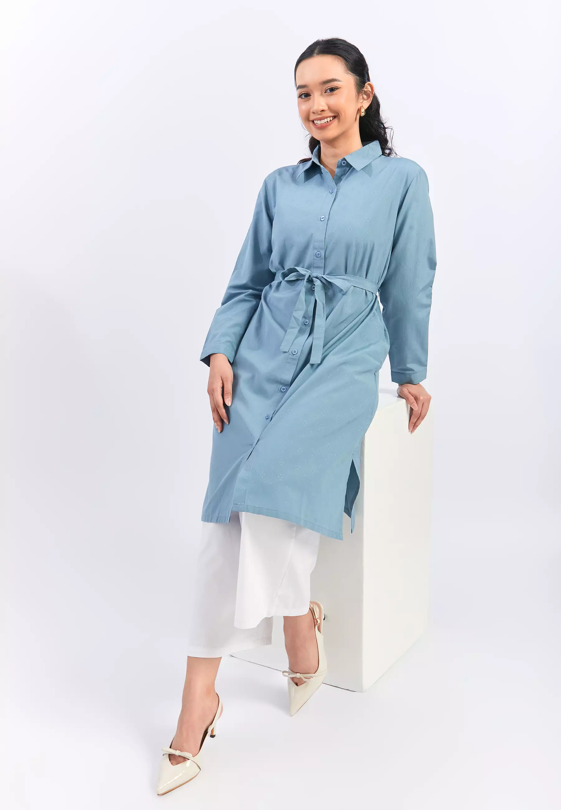 Mona Blue Tunic (G.1725)