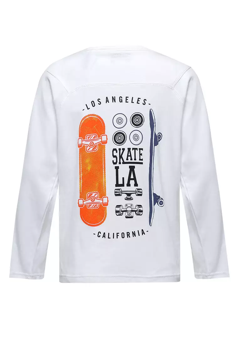 Pito Dito Boy Javlon T-shirt Panjang Anak Putih