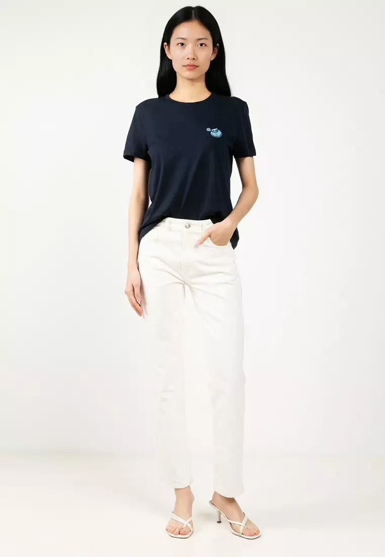 VERO MODA DONNA VMMIAFRANCIS SS TOP BOX JRS