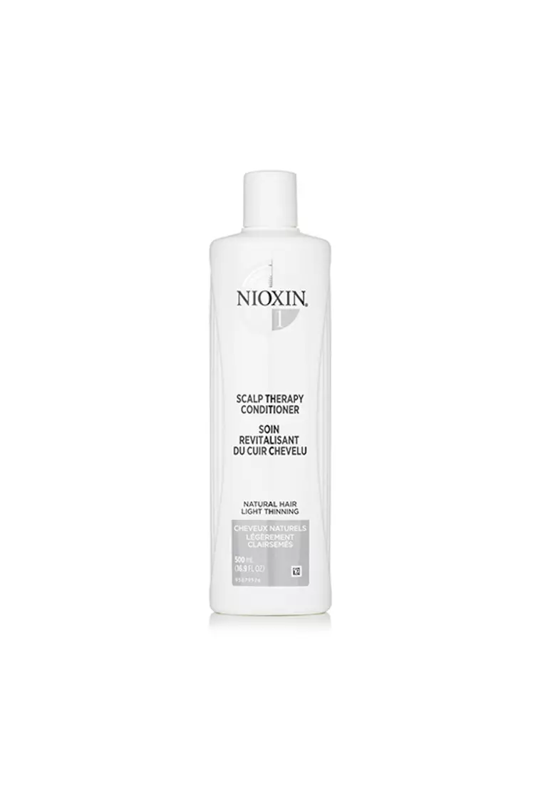 Nioxin - Density System 1 Scalp Therapy Conditioner (Natural Hair, Light Thinning) 500ml/16.9oz