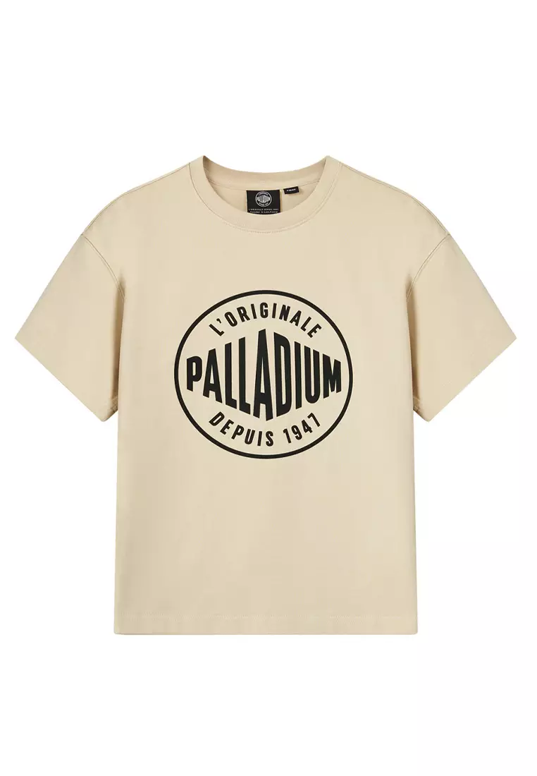 WOMEN'S PALLADIUM LOGO COTTON T-SHIRT