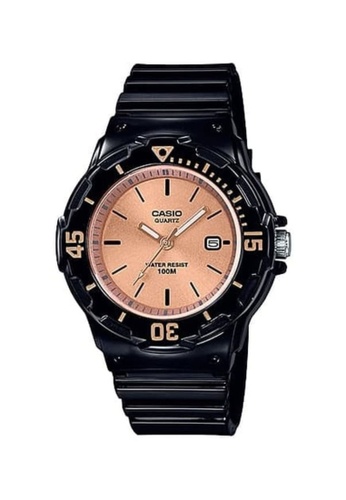 CASIO black Casio Kid's Analog LRW-200H Series Resin Band Casual Watch 480E1AC2C0C60BGS_1