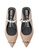 House of Avenues beige Ladies Patent Flat Mule Embellished Ring Toe 4396 Nude D4D48SHCFC7460GS_4