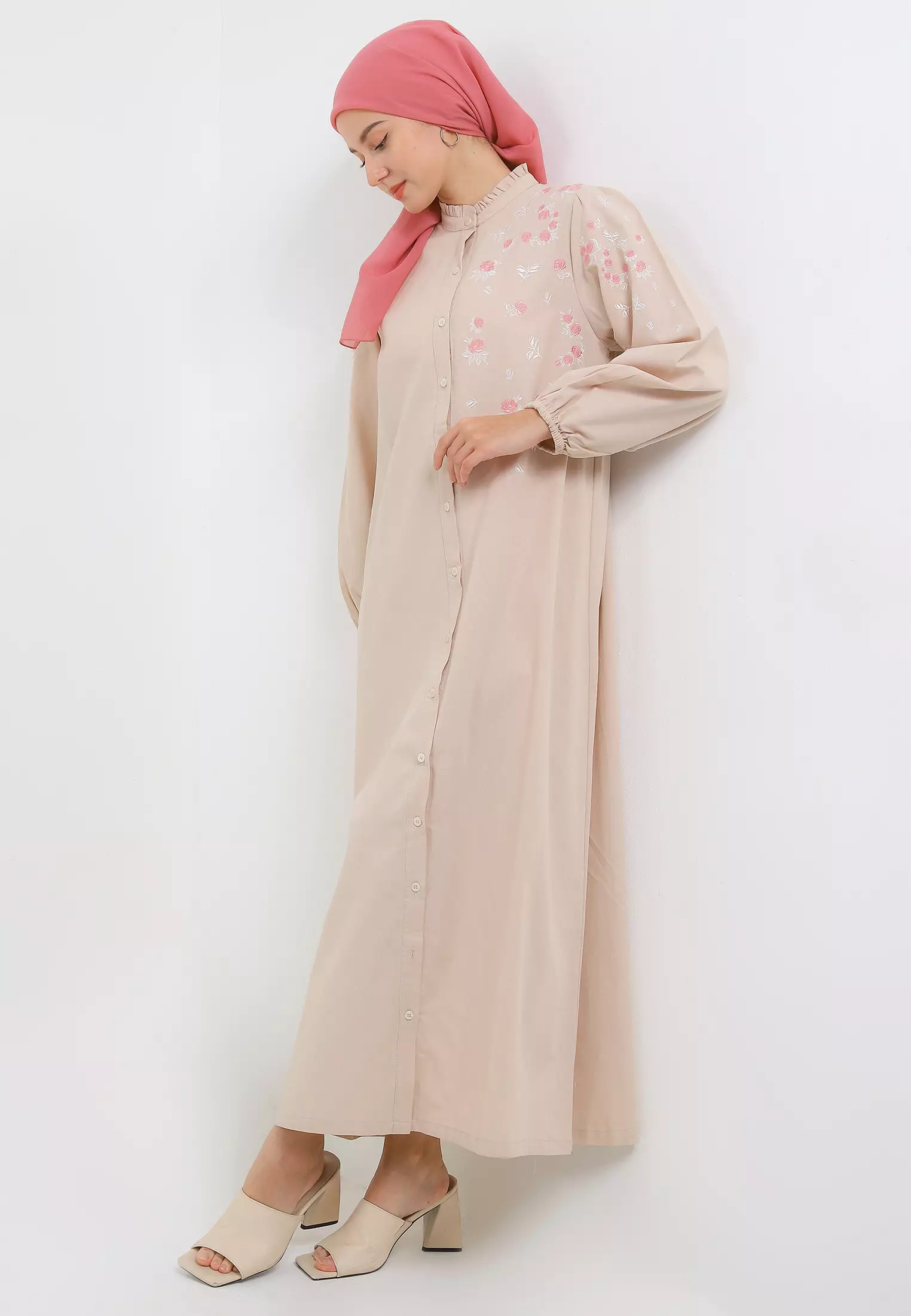 MFMW Kaityln Dress Gamis Cream