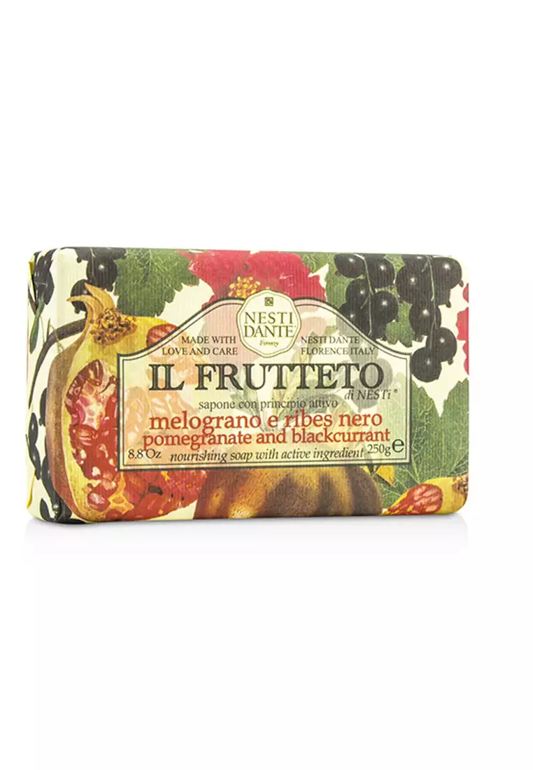 Nesti Dante Il Frutteto Black Cherry and Red Berries Bar Soap 250g 8.8 oz