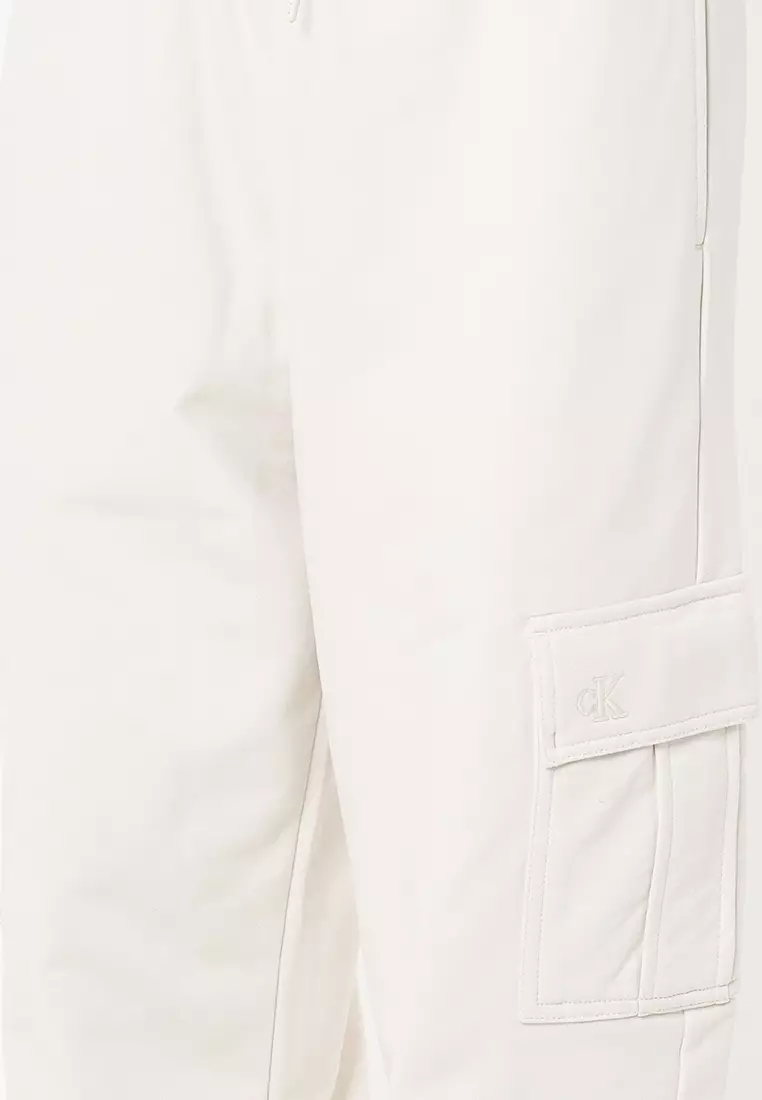 Buy Calvin Klein Archive Logo French Terry Cargo Joggers