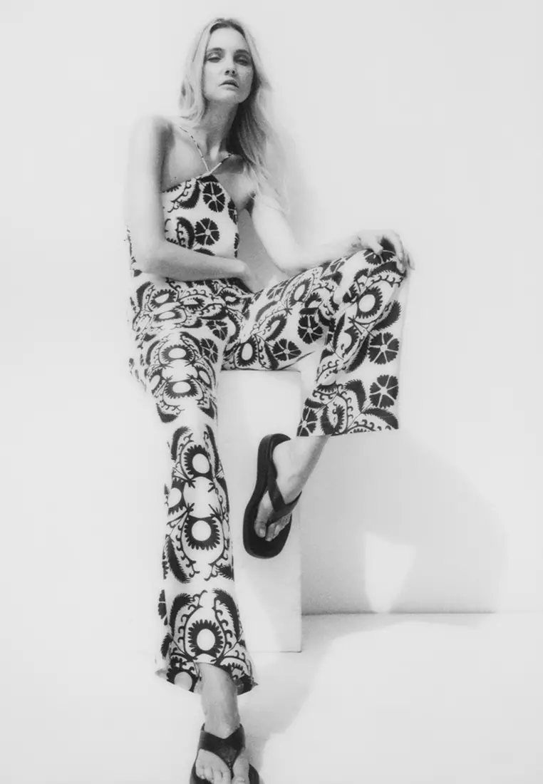 Open Back Halter Jumpsuit