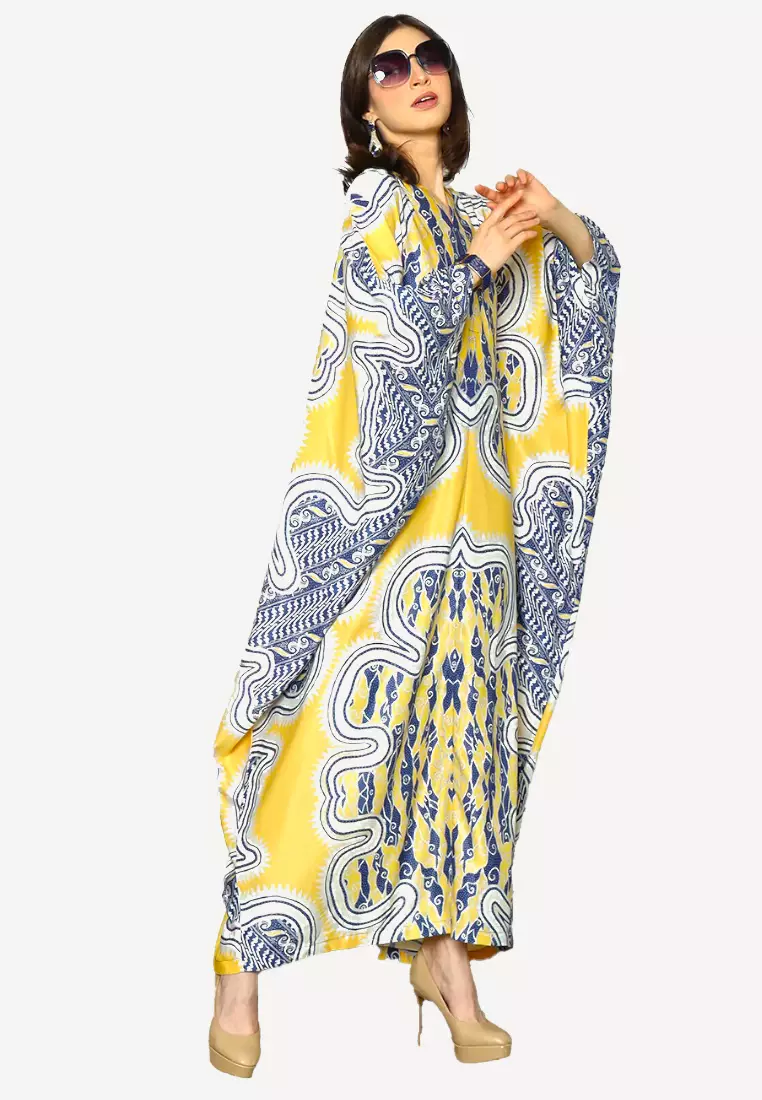 Kanzi Exclusive Long Sleeve Batik Yellow