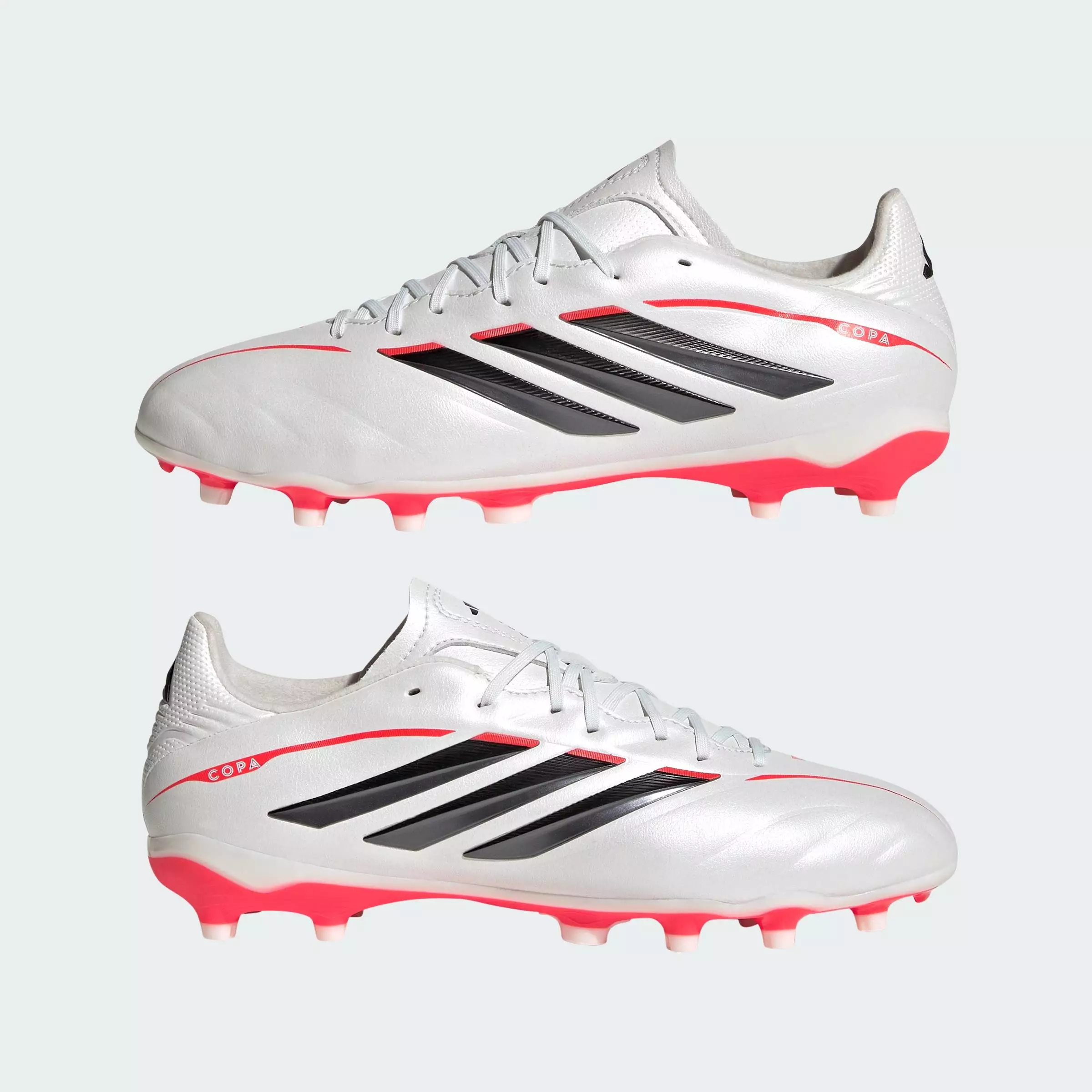 Football COPA PURE IV LEAGUE Firm Ground Football Boots Kids Unisex White JR6262