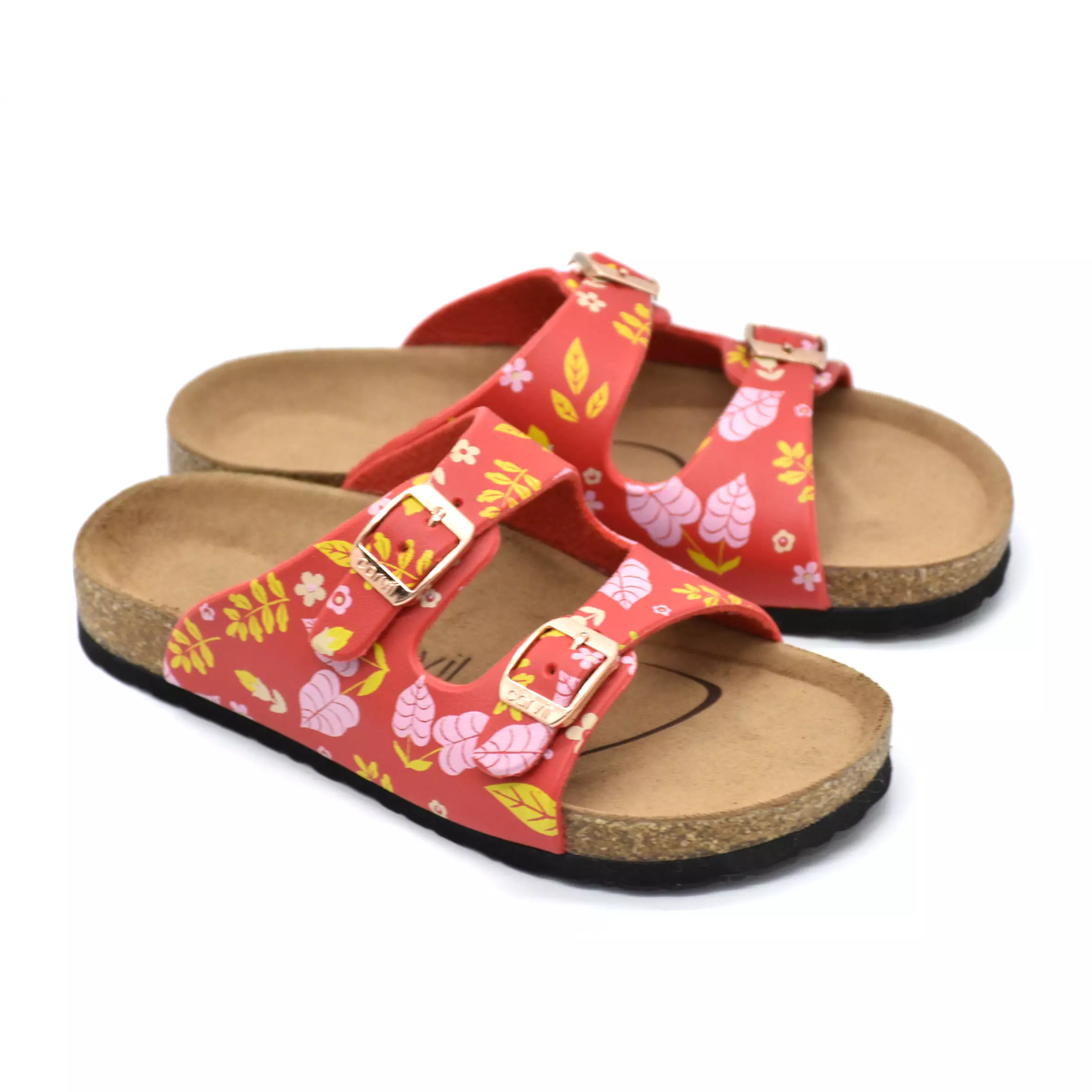 Carvil Sandal Anak Vegan-02 TW Red