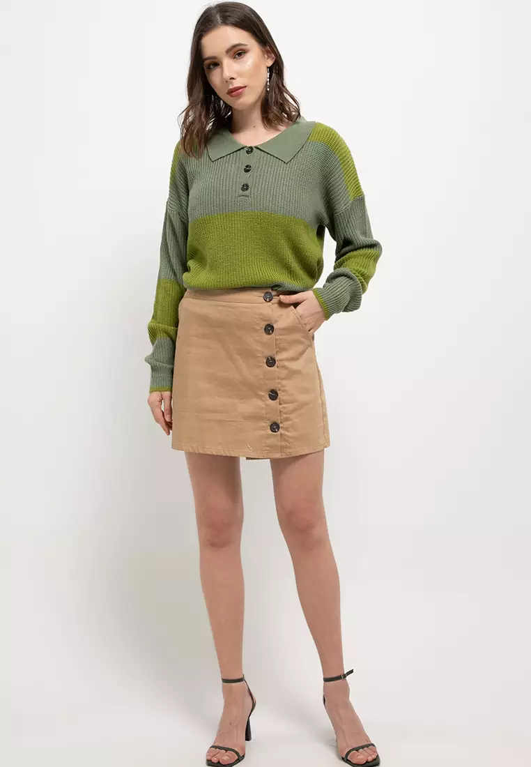 Polo Button Pullover