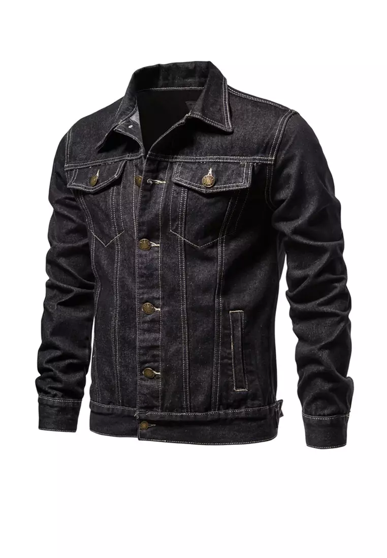 Street Wear Slim Denim Jacket AX1089