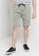 UniqTee green Elastic Waist Denim Shorts 377D5AADB3275AGS_1