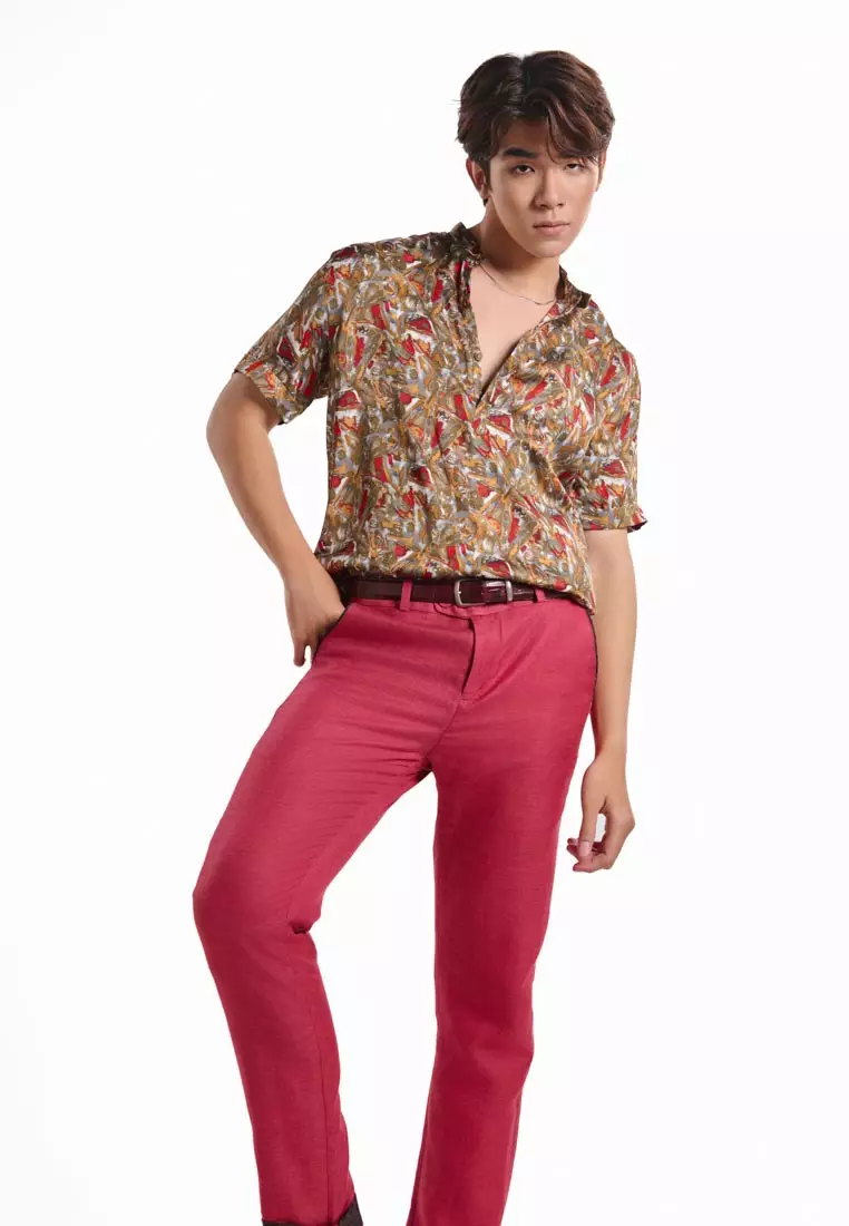 Buy F2 Fashion and Freedom Men 's Mandarin Collar Shirt 2025