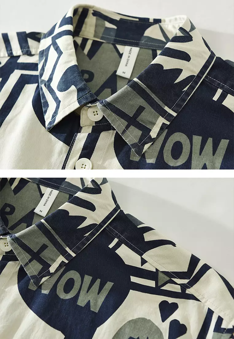 Trend Printed Casual Shirt WM7218