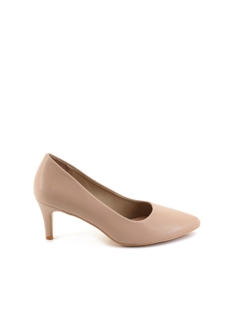 BATA Women Beige Formal Dress Heels - 7518822