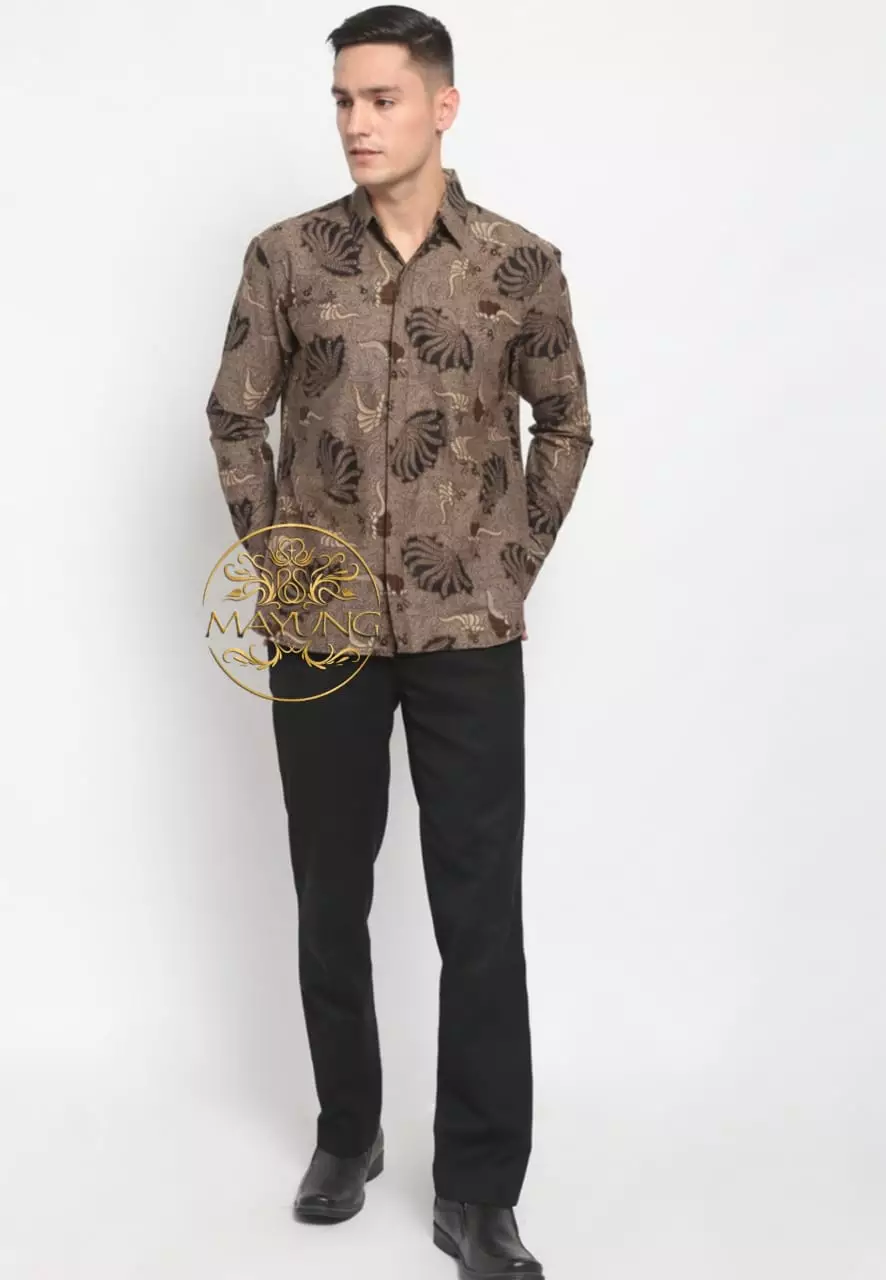 Kala Kemeja Batik Pria Premium Slimfit Modern Lengan Panjang