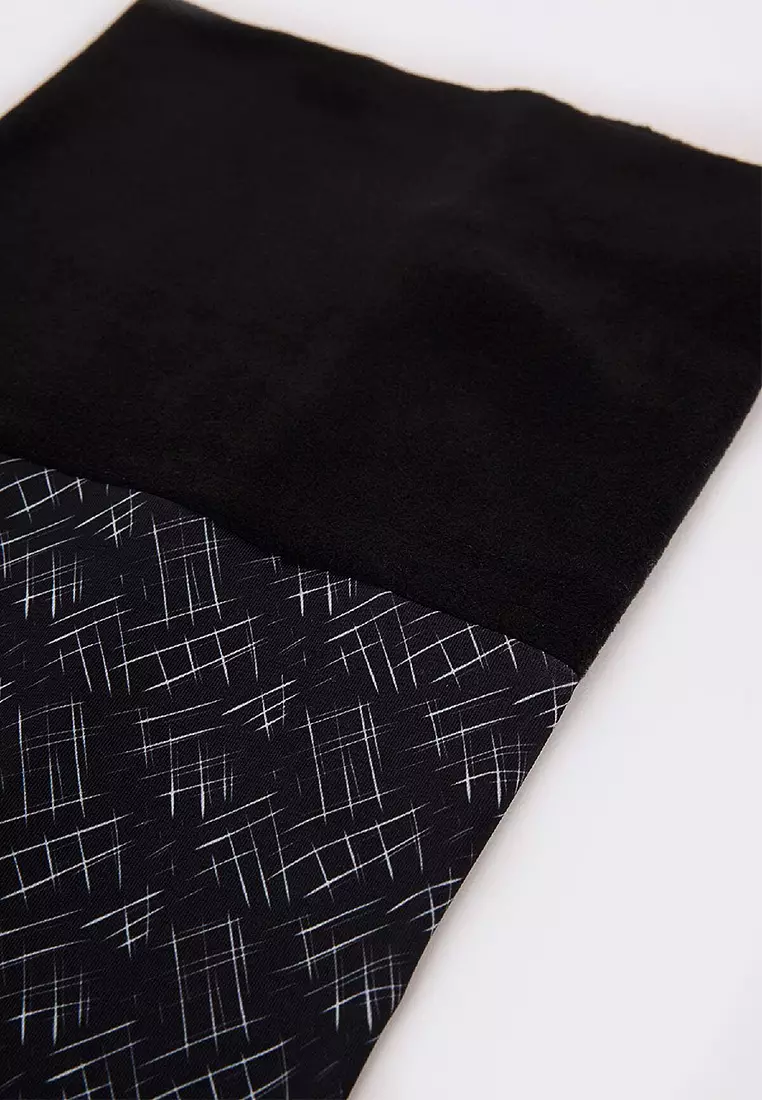 Patterned Polar Fleece Scarf