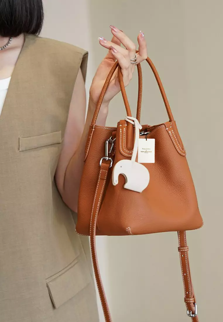 Full Grain Leather Bucket Bags DL4504