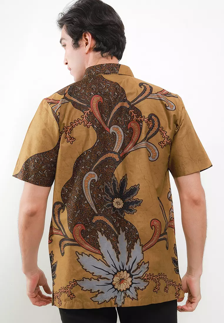 Azura Shirt Kemeja Batik Pria Pendek