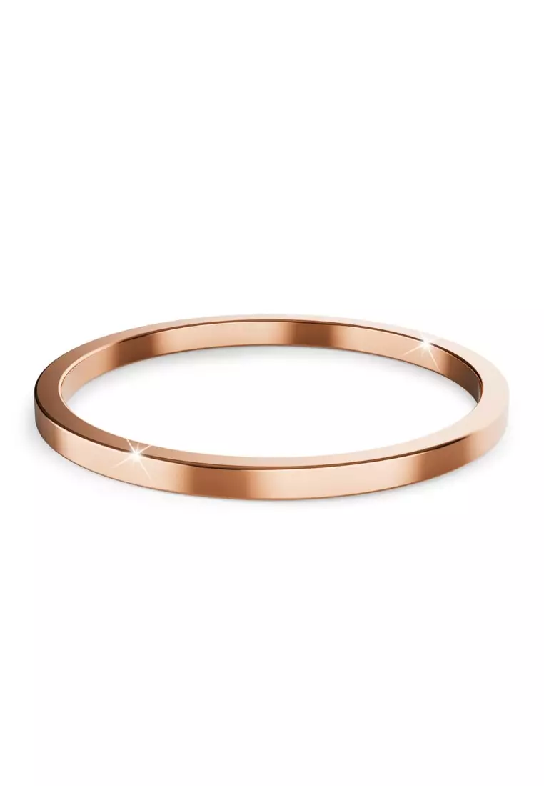 Rose Gold Simplicity Slim Ring