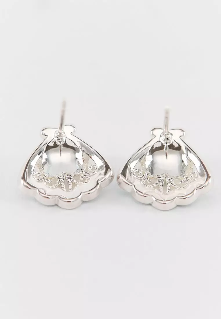 Crystal Stud Earrings - Multi Color