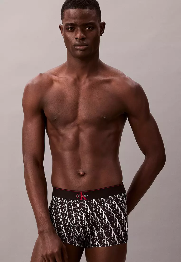 Graphic Monogram Low Rise Trunks - Calvin Klein Underwear