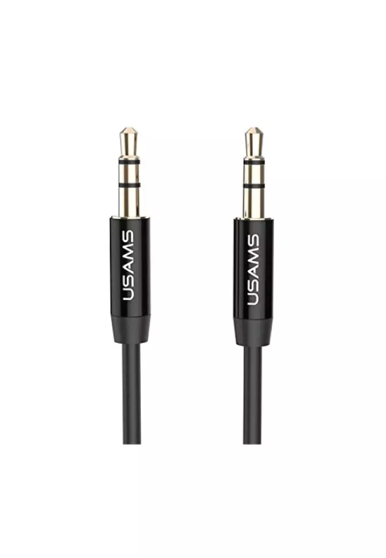Buy USAMS USAMS AUX Cable 3.5MM Audio Cable Audio line YP-01 Black Online