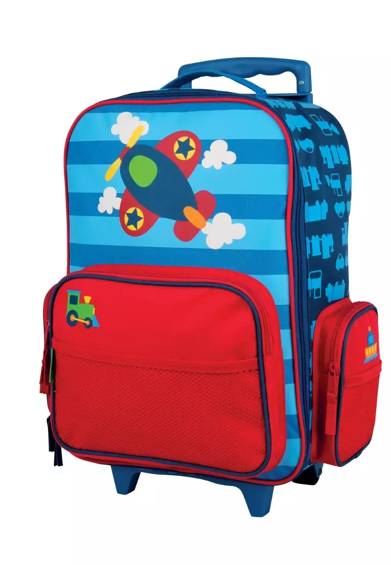 Trolley Bag with Lunch Bag for Kids Airplane Classic