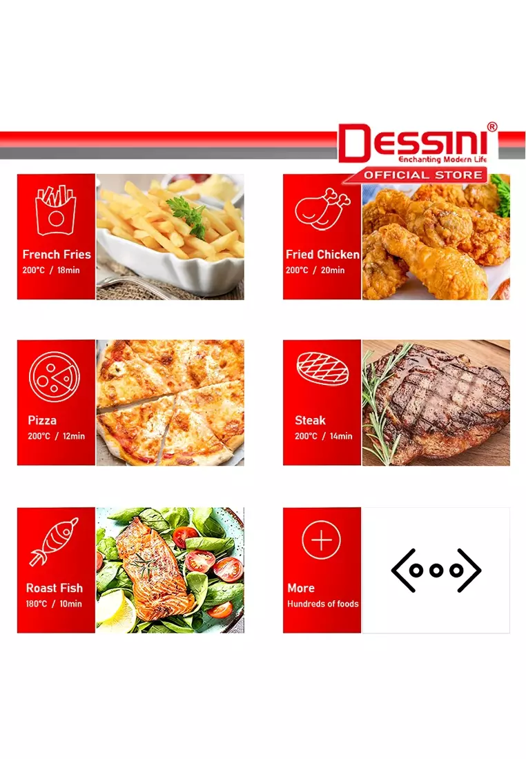 Buy DESSINI DESSINI ITALY 18L Electric Rotisserie Oven Convection Hot